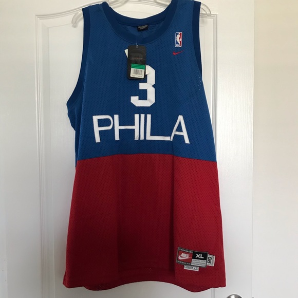 Nike Other - Nike Phila  3 jersey  Iverson.